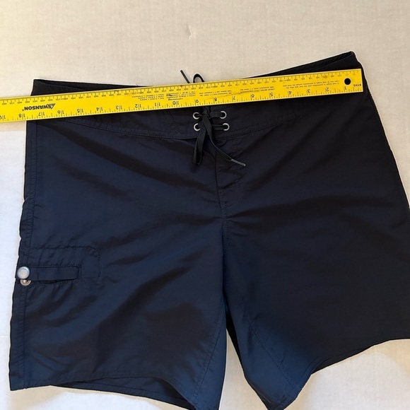 Eddie Bauer women’s swim Board shorts with button & lace up closure Sz-10. J17 - Picture 8 of 11
